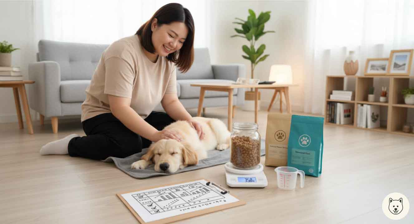 ゴールデンレトリバーの子犬の餌の量の総まとめ