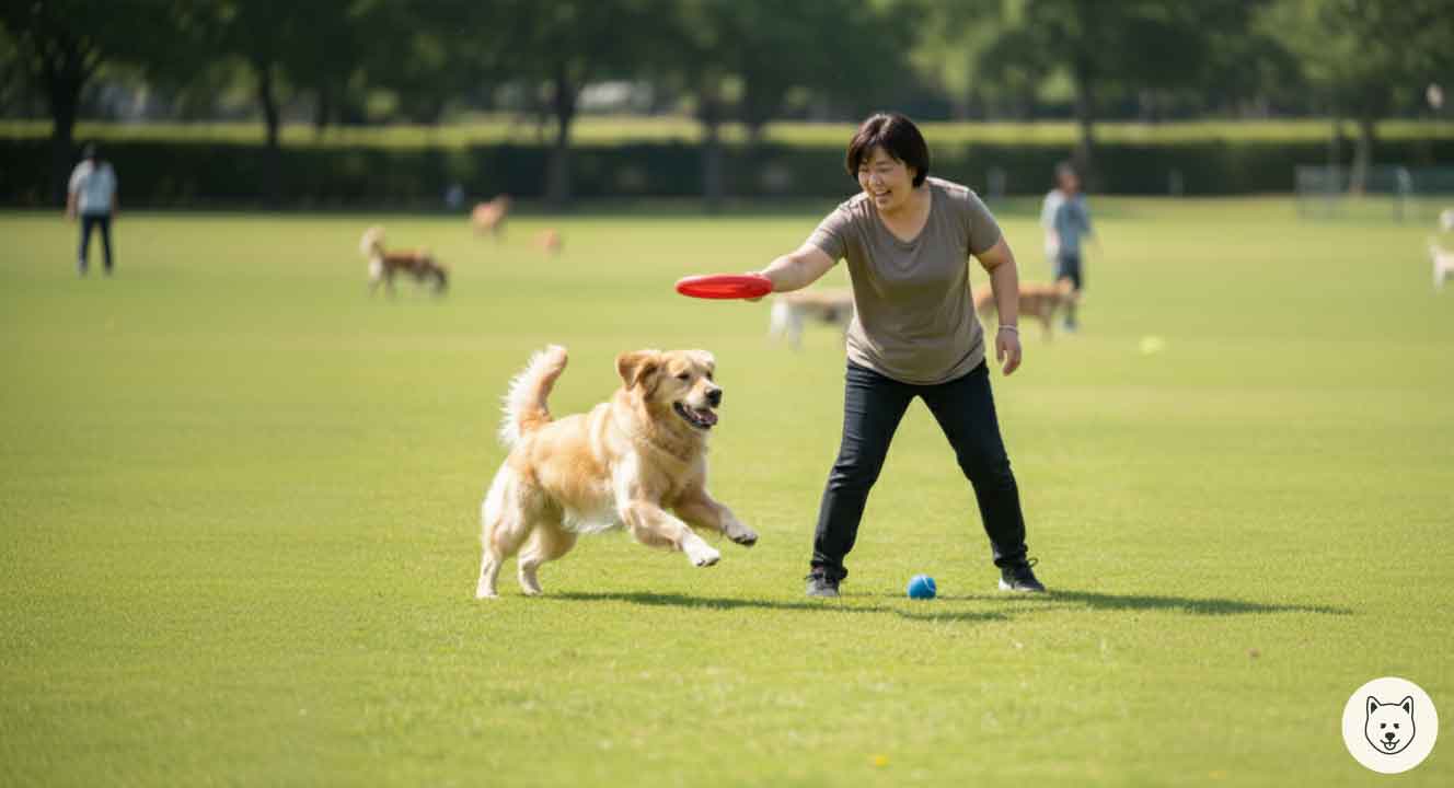 毎日の散歩だけでは運動不足かも