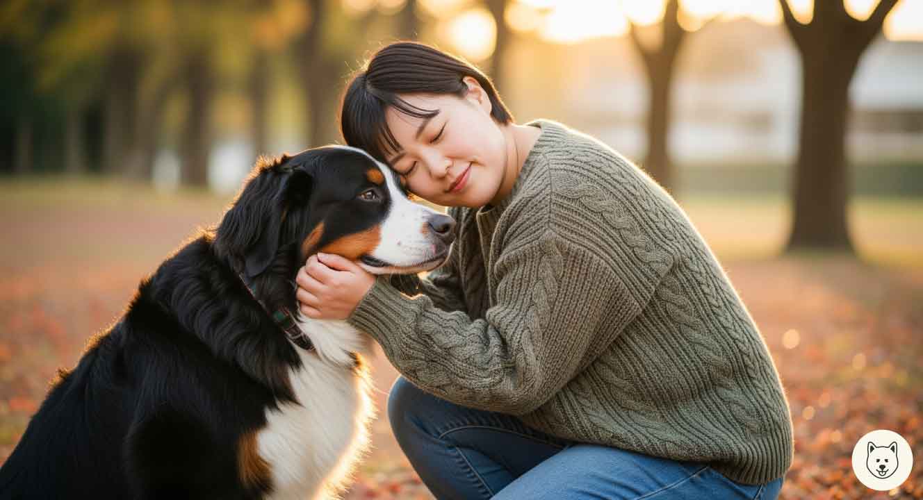 バーニーズマウンテンドッグの散歩嫌いは理解が鍵