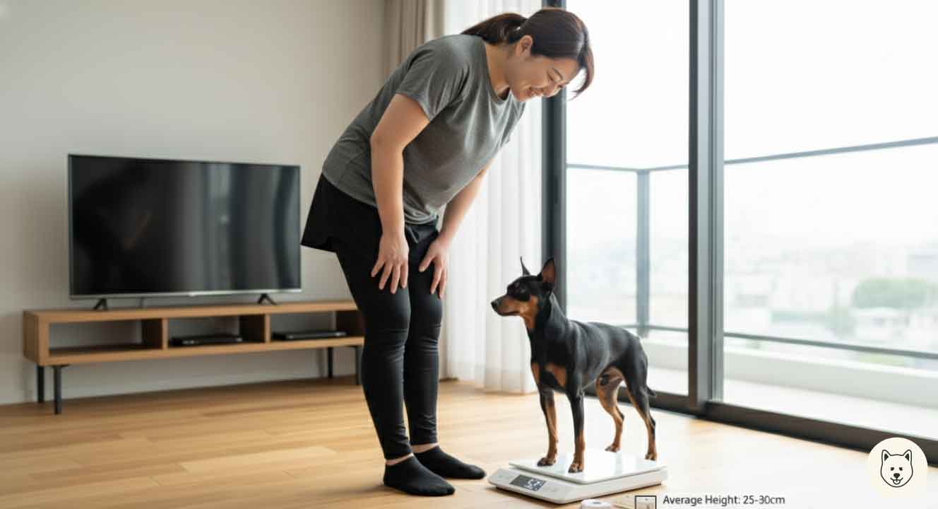 ミニチュアピンシャーの大きさと体重