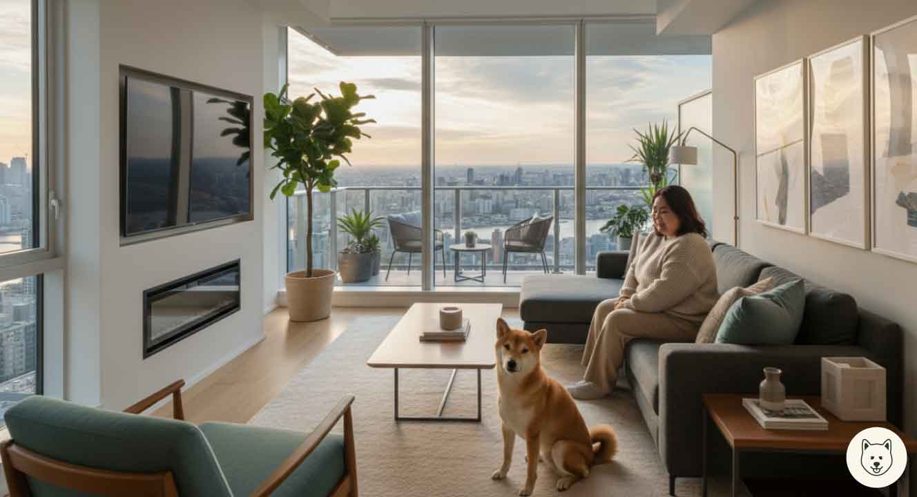 柴犬とマンションで安全に暮らすために