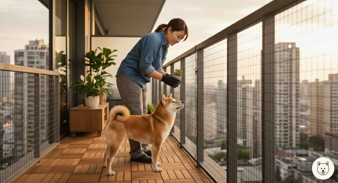 柴犬のマンション生活に潜む危険と対策
