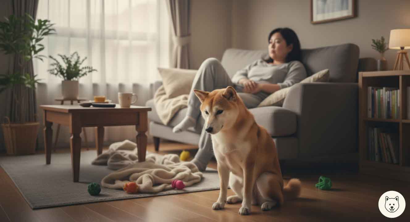 柴犬が散歩に行かないとどうなる?原因と対処法