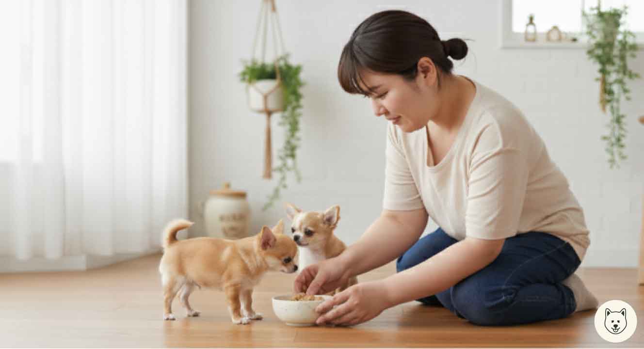 4ヶ月の子犬のチワワに適したご飯の量の総まとめ