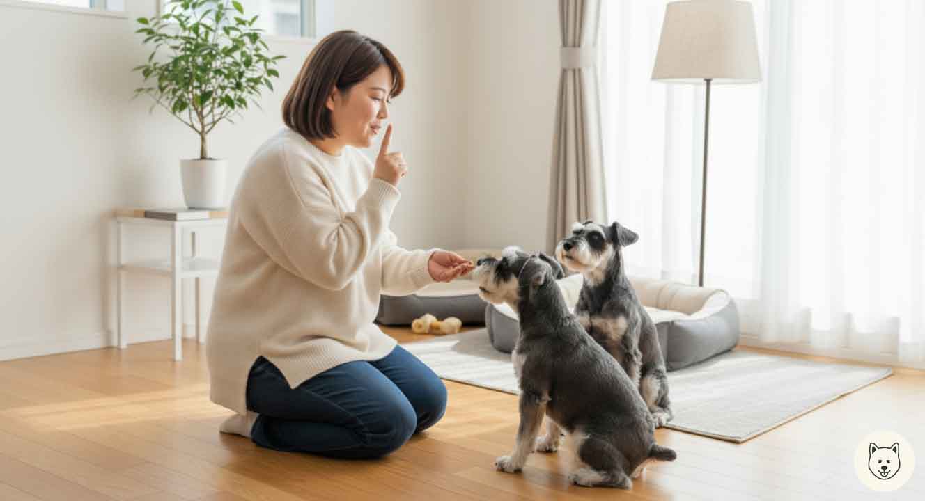 シュナウザーはもともと吠えやすい？