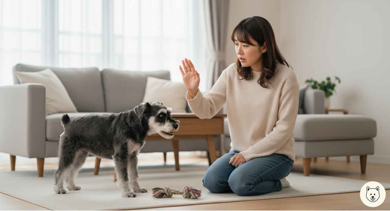 吠える以外に噛む行動も要注意
