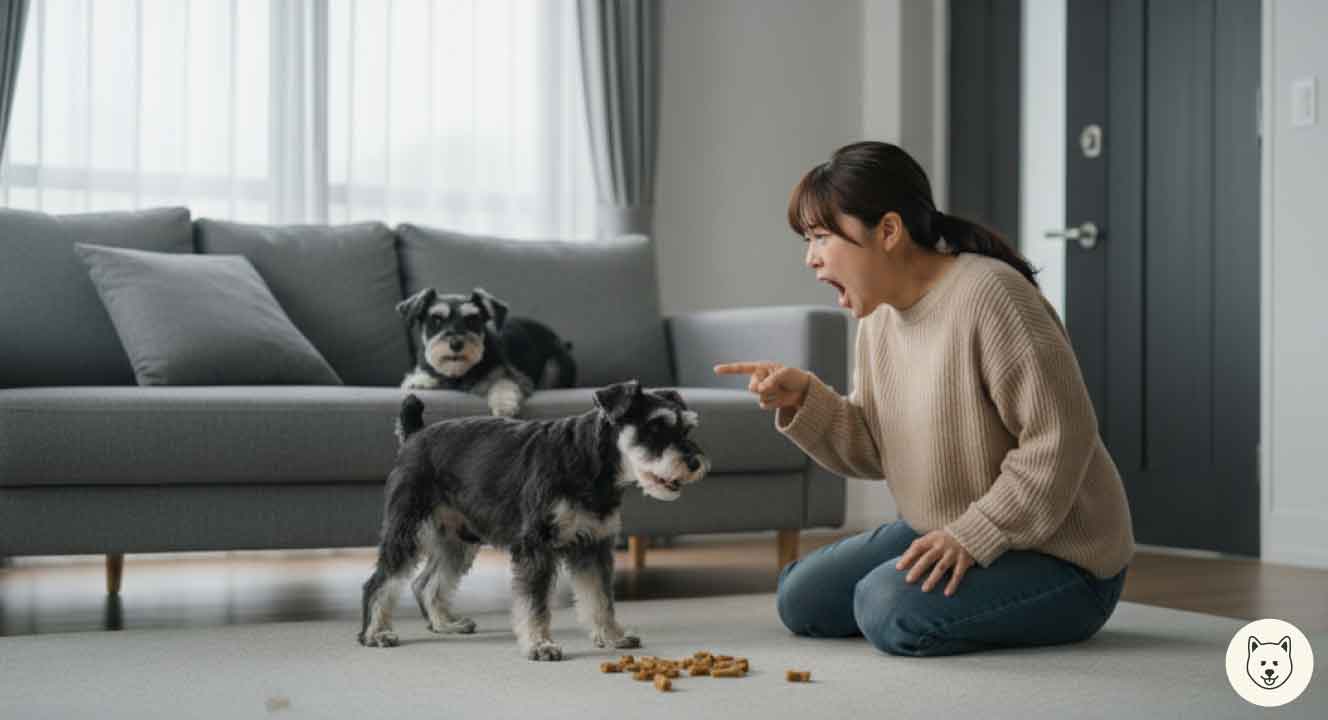 しつけで失敗しないための注意点