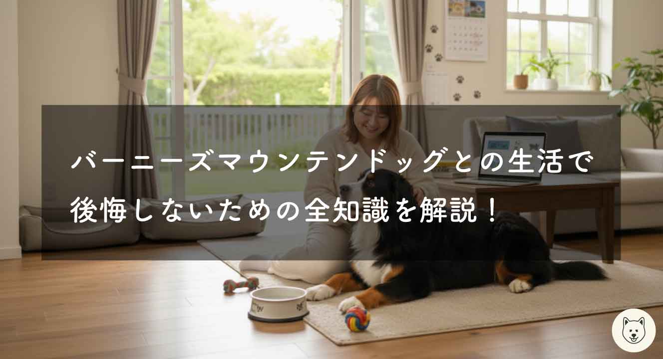 バーニーズマウンテンドッグとの生活で後悔しないための全知識