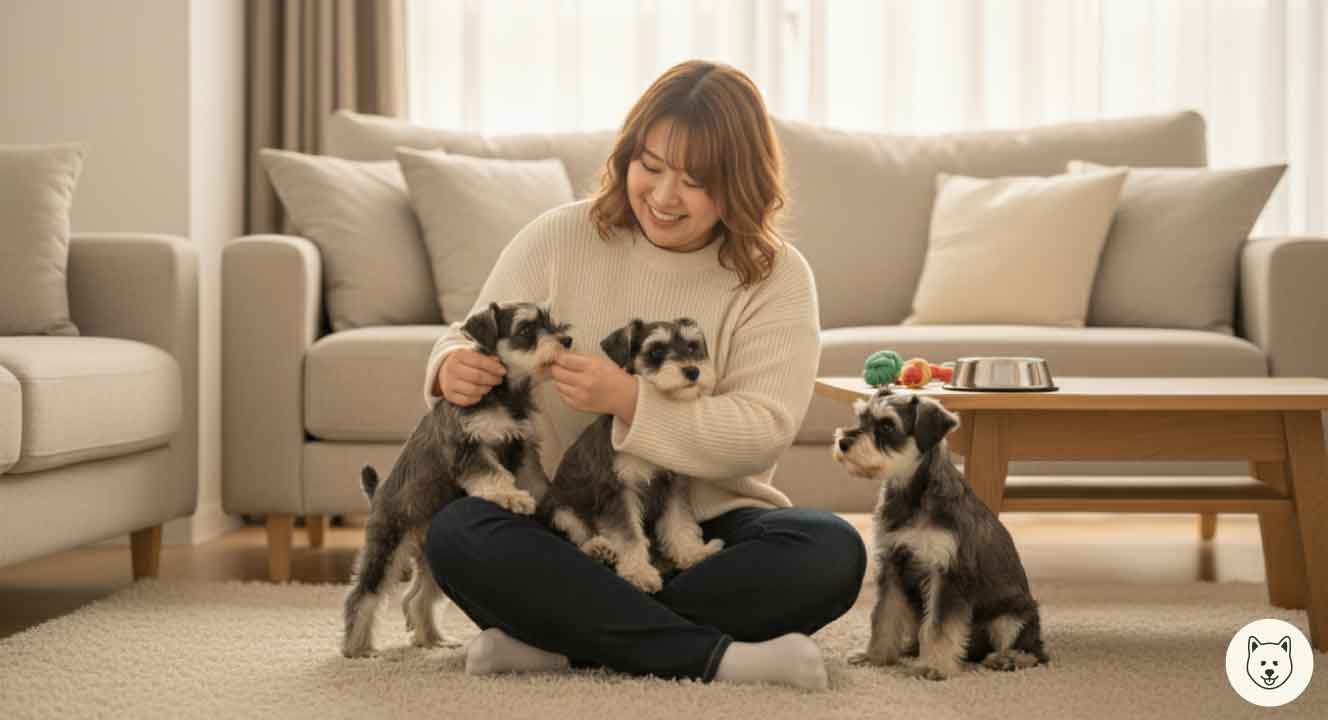 準備万端ならミニチュアシュナウザーで後悔しない