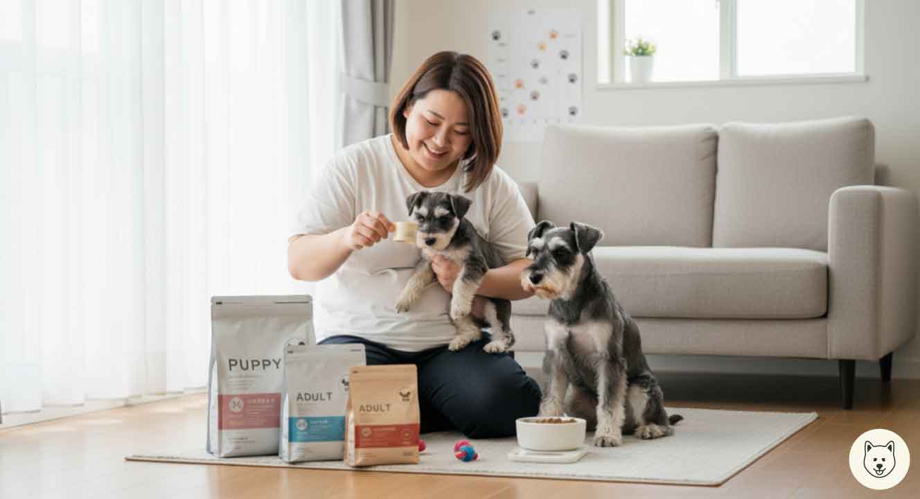愛犬に合った餌の量を見つけよう