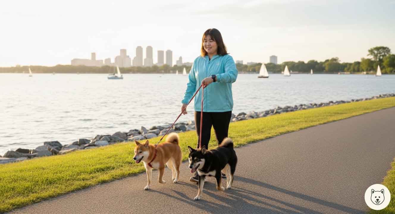 適切な散歩の時間は1回30分が目安