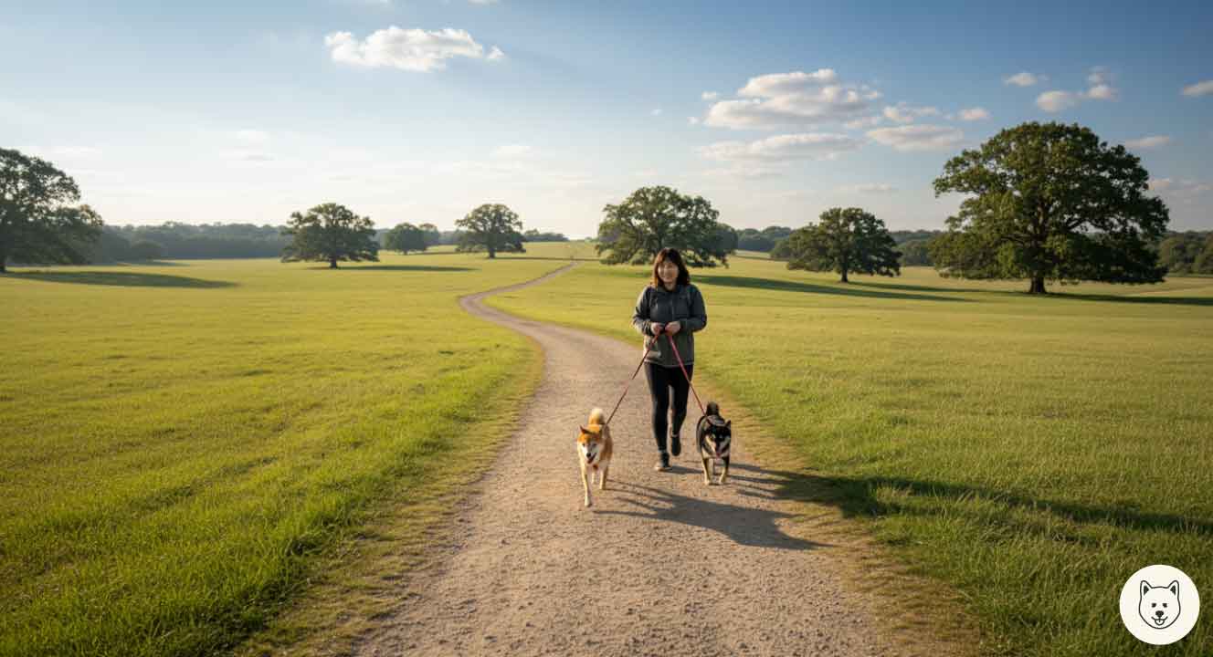 理想的な散歩の距離は体重と同じ