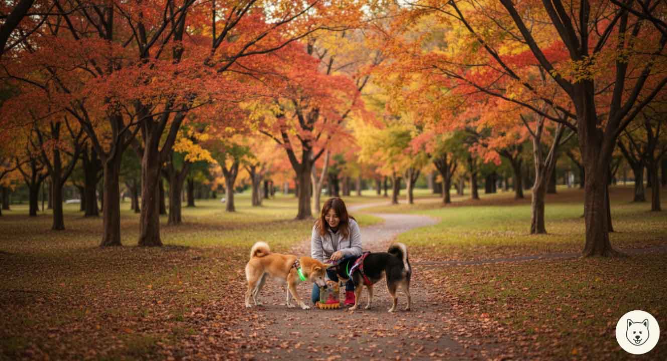 柴犬の散歩を行き過ぎないための工夫