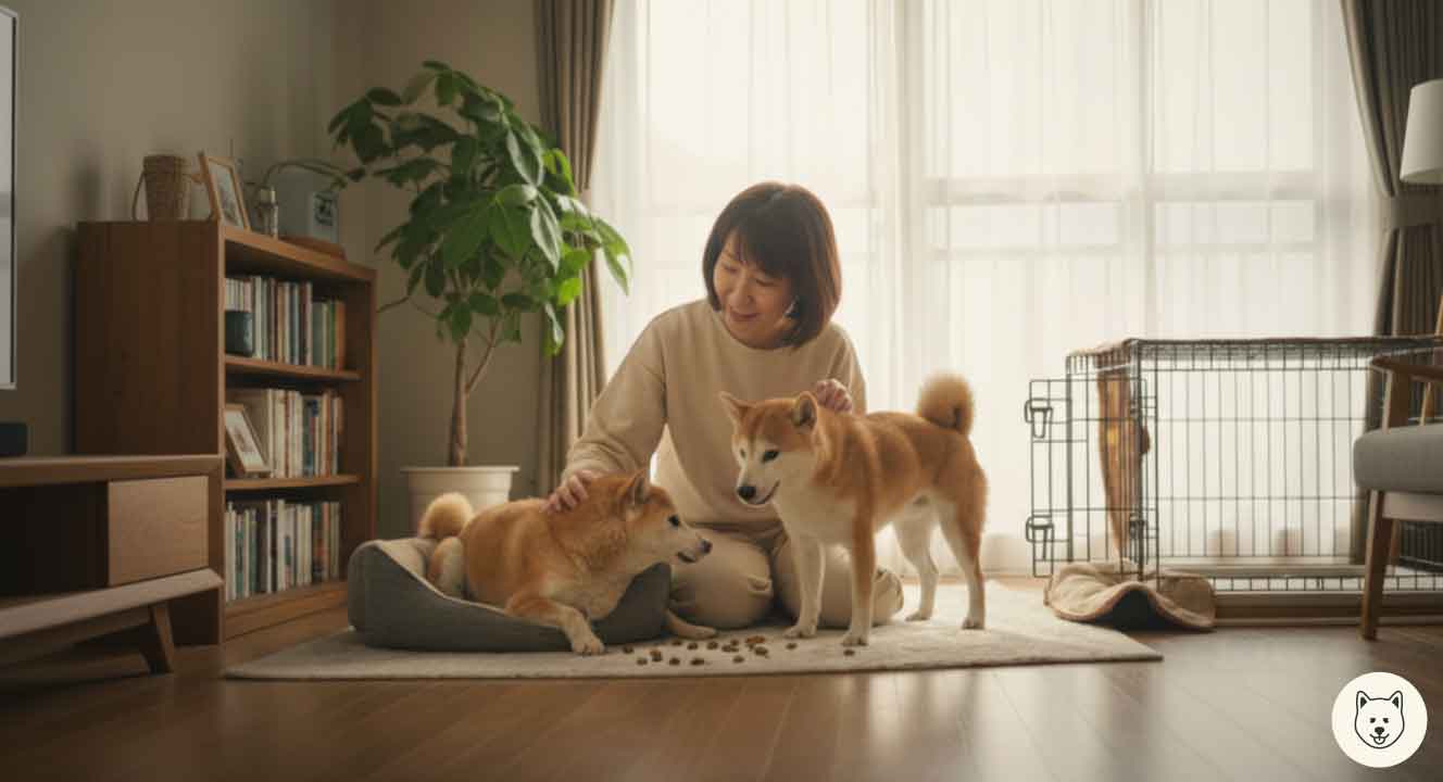 柴犬が痩せすぎになる原因と家庭での対策