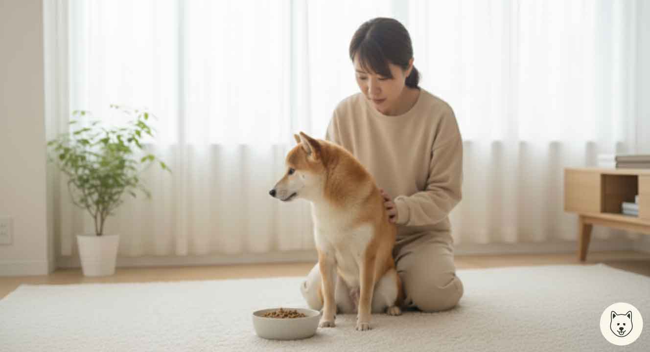 柴犬の少食の原因と食欲を促す工夫