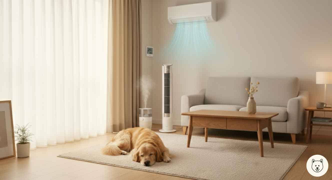 犬にエアコンはもったいない？夏と冬の必要性