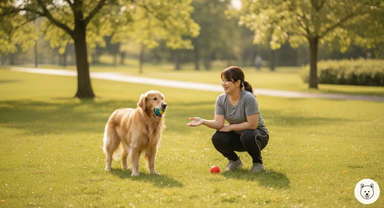 犬がボールを持ってこない悩みを解決へ