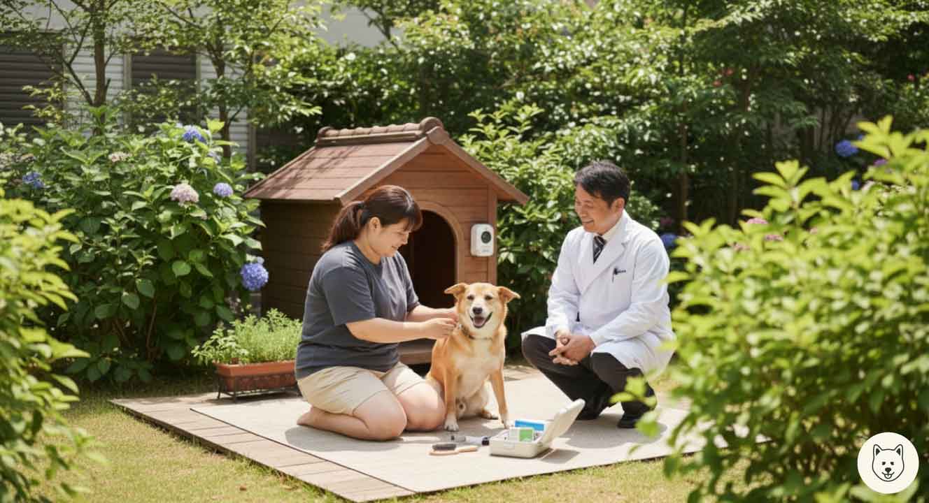病気や虫・ダニから愛犬を守る