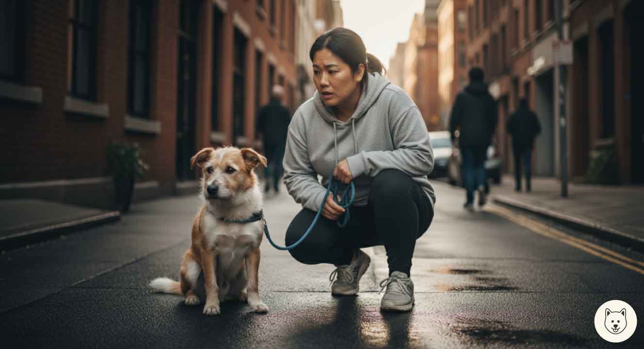 愛犬が歩きたがらない原因とは