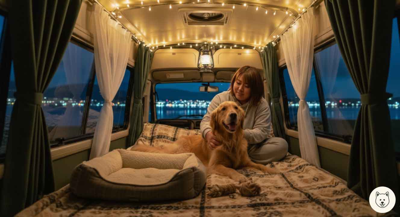 ちょっとした工夫で愛犬もリラックス