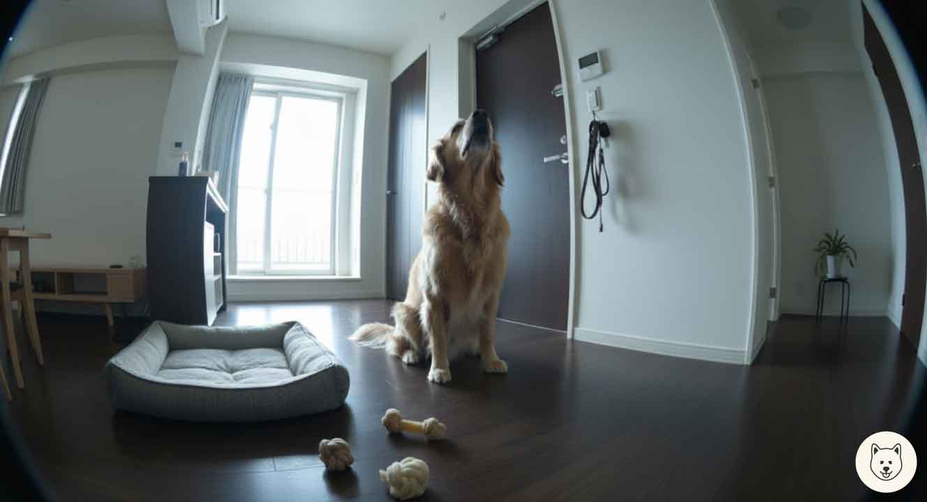 留守番中に見られる遠吠えのサイン