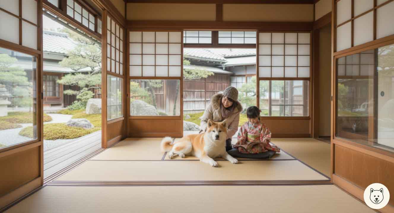 秋田犬の性格とその他の特徴