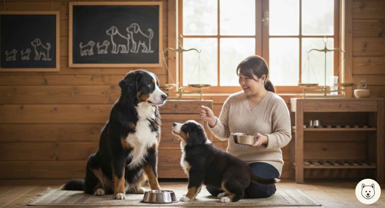 バーニーズマウンテンドッグの平均的な体重は？標準と管理のコツ