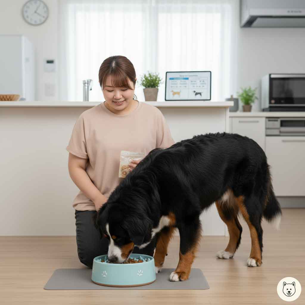 胃捻転を予防する食事と体重管理