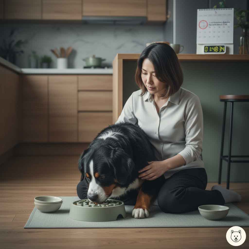 突然死を招く胃捻転の予防策