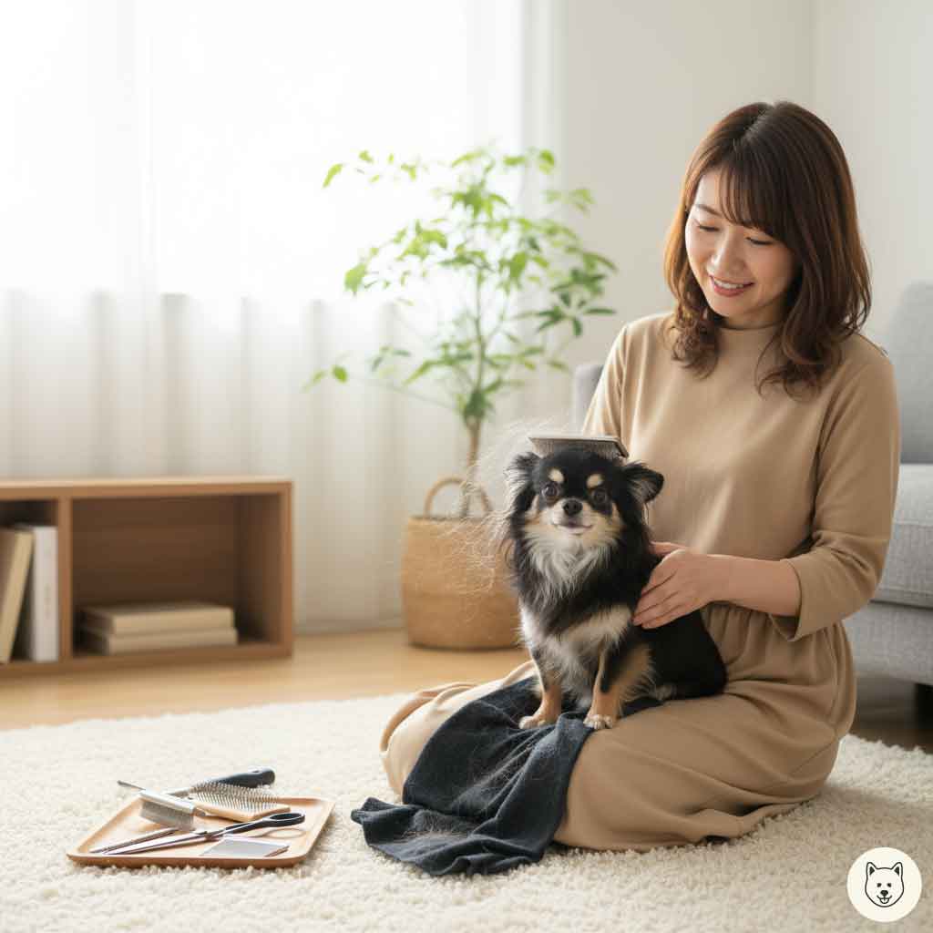 抜け毛対策はカットよりブラシが重要