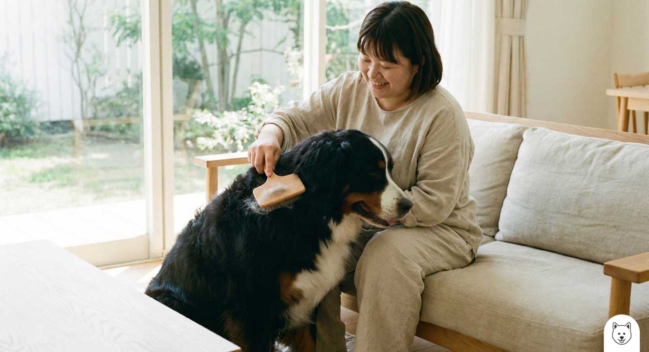 バーニーズ マウンテン ドッグ 臭い