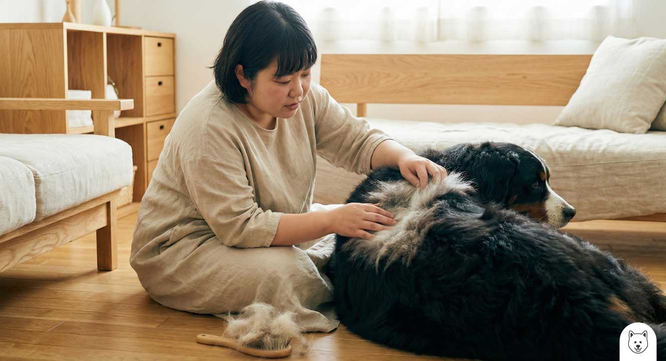 ダブルコートが不快な体臭を閉じ込める仕組みと原因