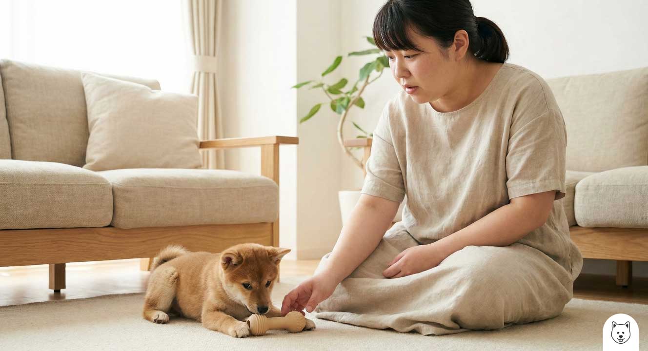 柴犬特有の警戒心や所有欲が咬害行動に与える影響