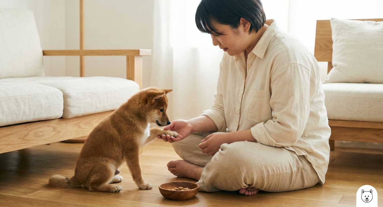 身体接触の拒絶を防ぐための社会化トレーニング