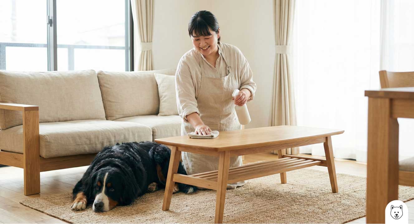 消臭スプレーでの環境整備が部屋のペット臭を抑える