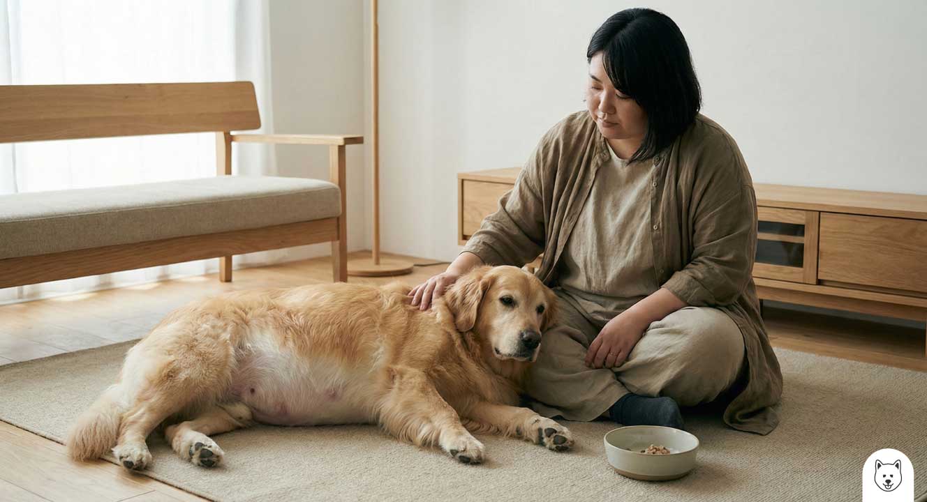 ゴールデンレトリバーの体重50キロは危険？健康を守る減量対策