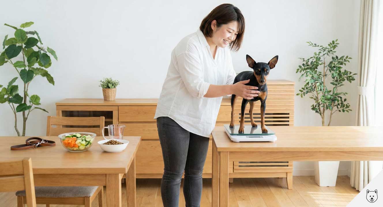ミニピンの太りすぎ対策！理想体重の維持と健康管理のコツ