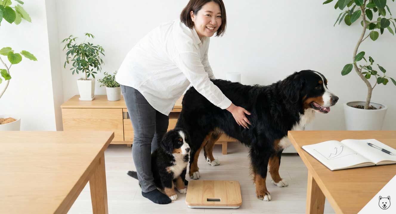 【まとめ】バーニーズマウンテンドッグの体重の推移について