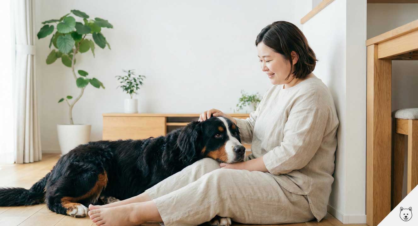 【バーニーズマウンテンドッグ】神様からの贈り物と言われるその理由