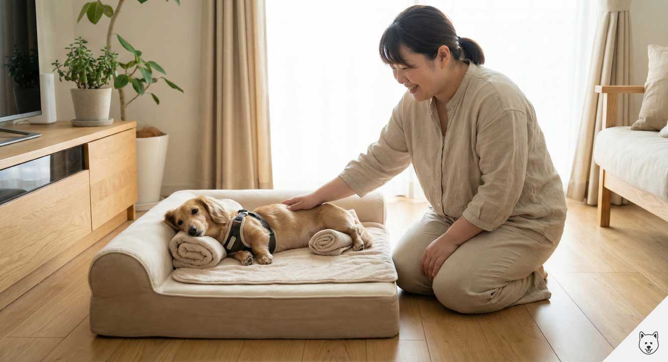 犬のヘルニアで楽な姿勢を保つ完全ガイド