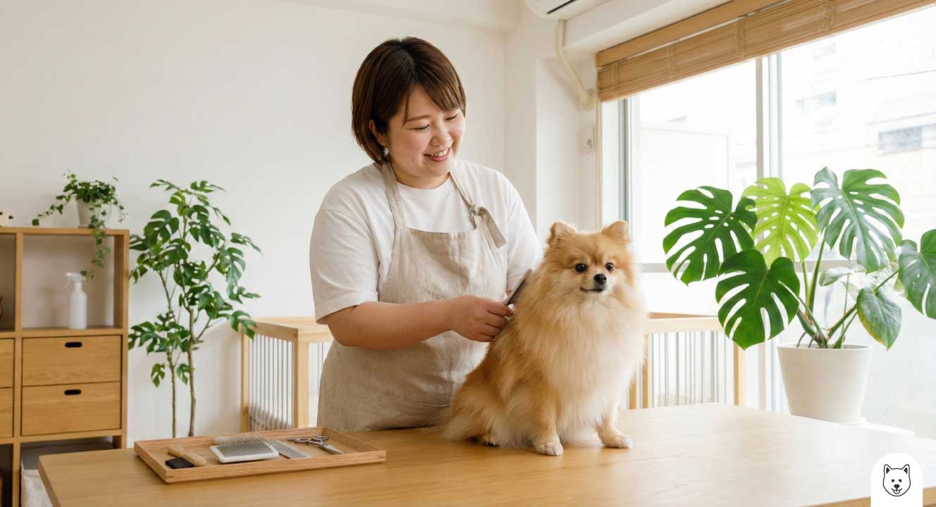 ポメラニアンのトリミング時間は？目安や料金相場を徹底解説