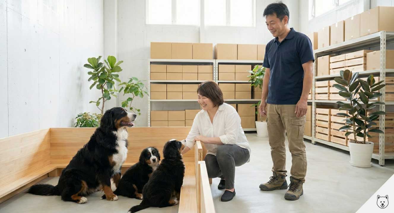 バーニーズの子犬を迎える際のブリーダーの選び方