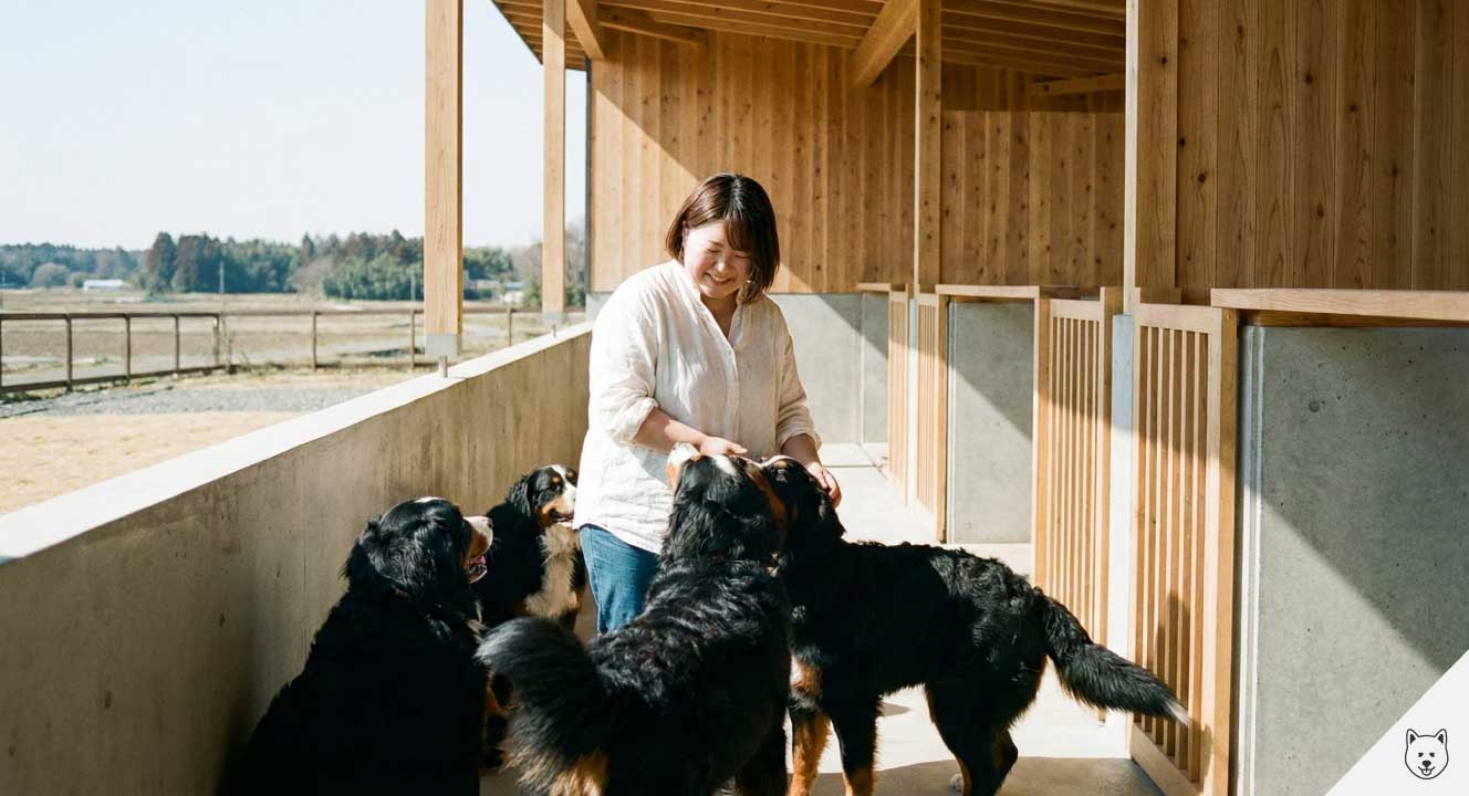 茨城など関東で見つけるバーニーズ専門犬舎の魅力