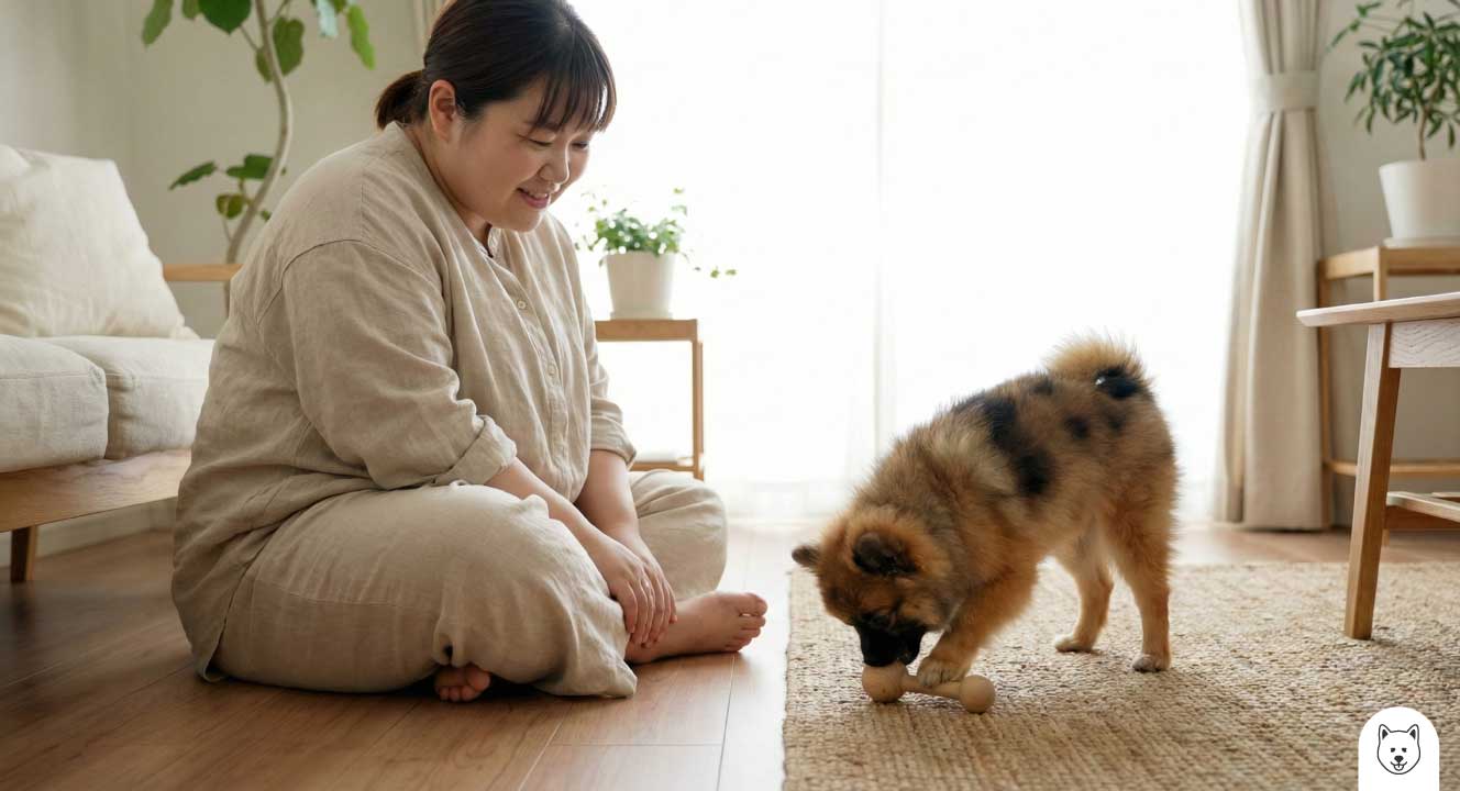 子犬期に見られるオレンジセーブルの黒い毛の正体