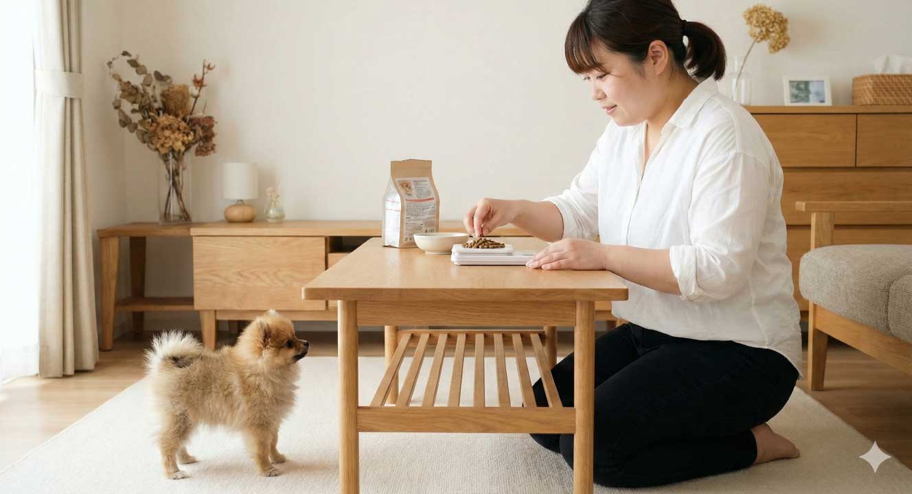 適切な餌の量と成長期に必要なエネルギーの計算