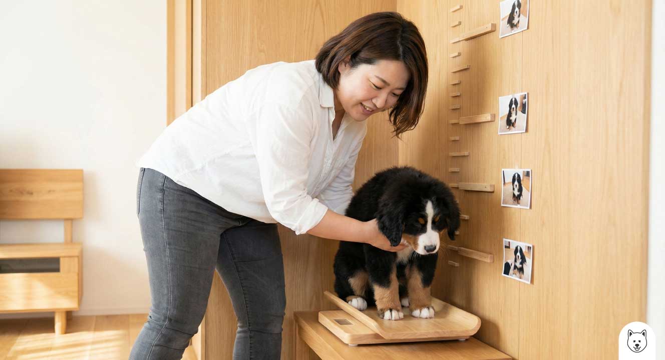 月齢ごとの体重推移と理想的な成長曲線