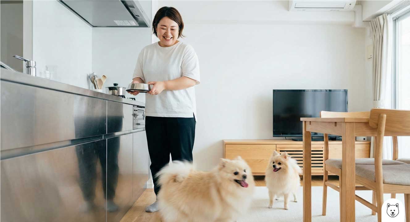 嬉しい時やご飯前にポメドリルを披露する心理