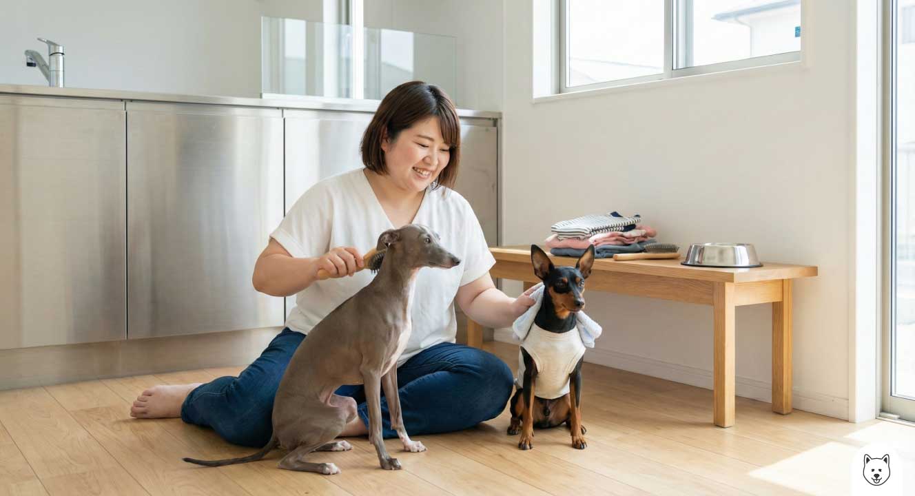 被毛の手入れと抜け毛を最小限に抑えるケア方法