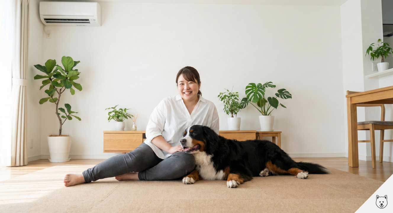 【バーニーズマウンテンドッグ】後悔しない最高の暮らし