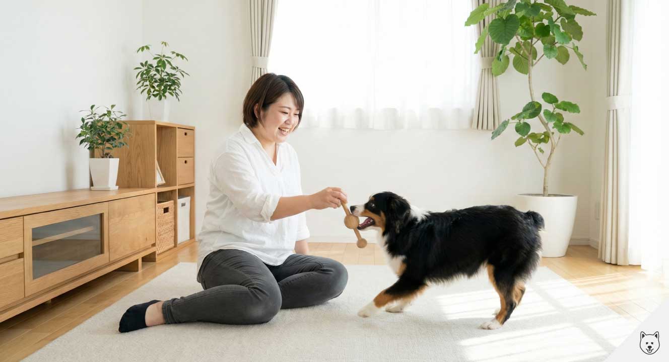 バーニーズマウンテンドッグの小型化と健康的な暮らし